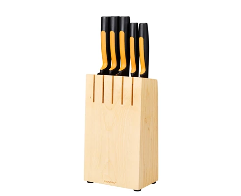 Fiskars FF Knivblock med 5 knivar