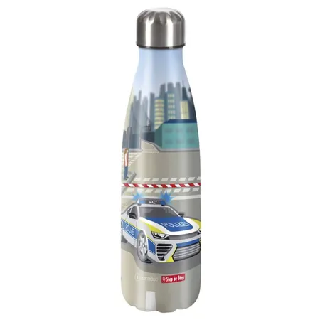 Step by Step Isolierte Edelstahl-Trinkflasche 