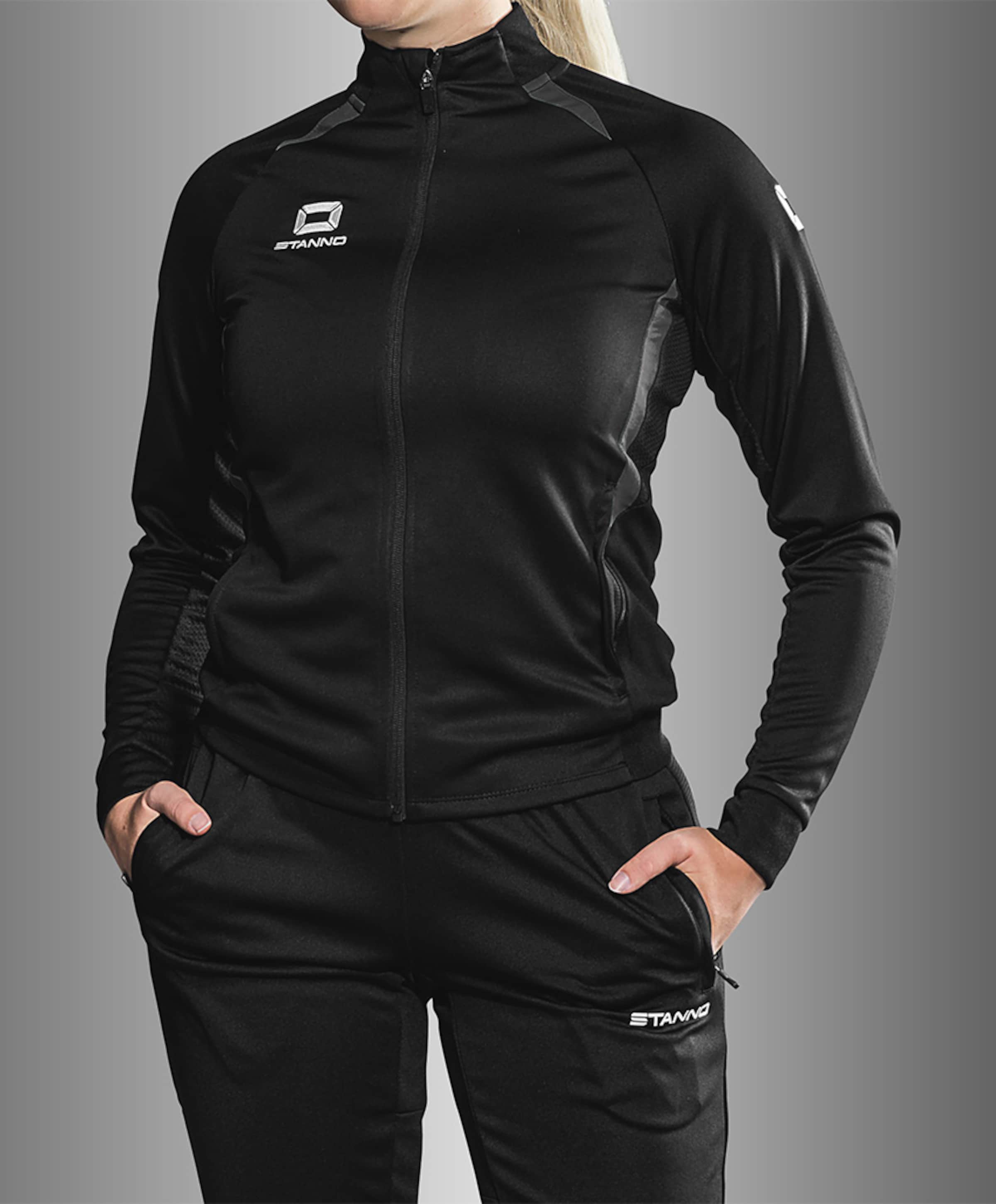 Stanno Dames vest zwart