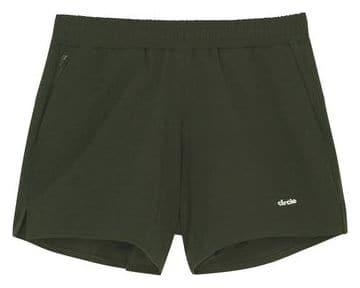 Short Running Circle Active Kaki