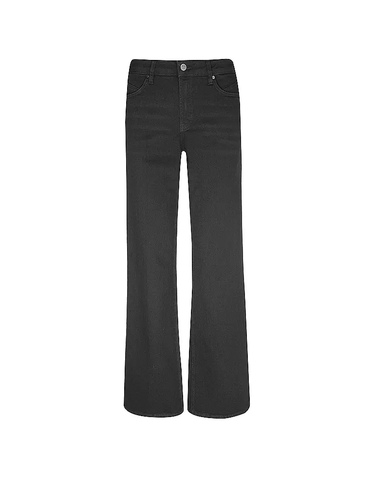 SOMEDAY Jeans Flared Fit CARIE ICONIC schwarz
