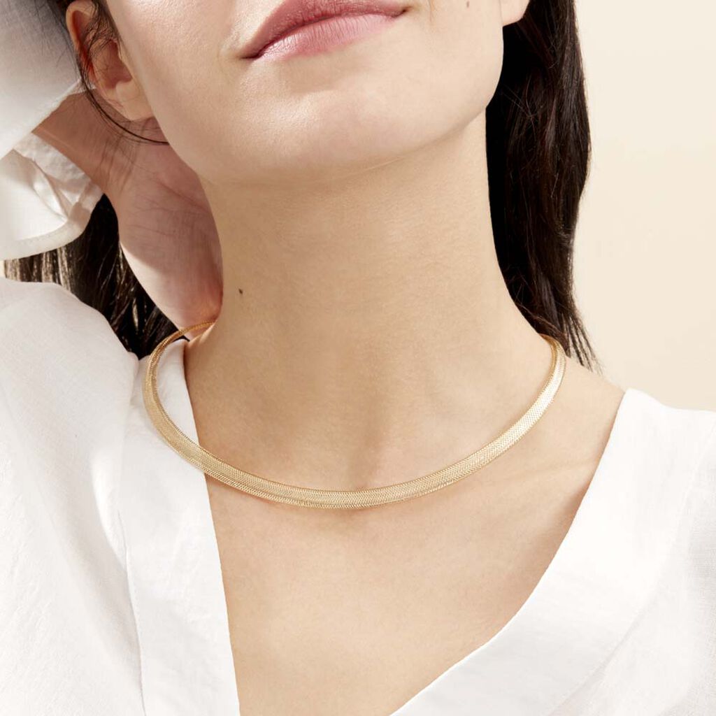 Collier Izaro Danilo Maille Flex Or Jaune
