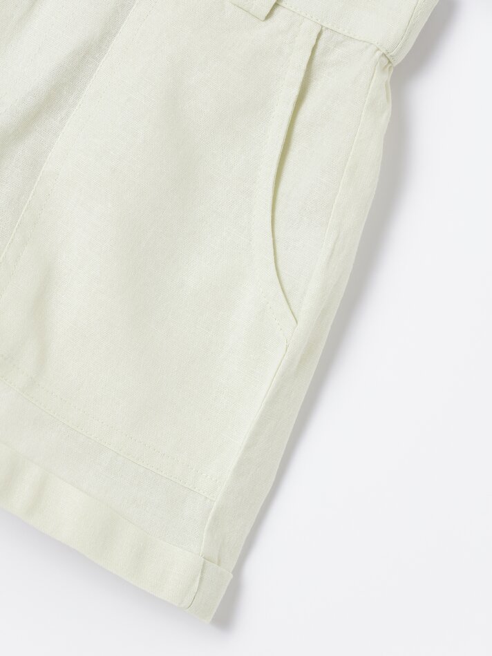 Shorts rústicos - Verde claro