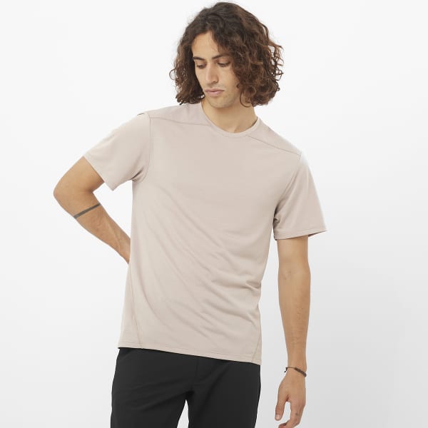 T-shirt trail SALOMON OUTLINE SS TEE ETHEREA