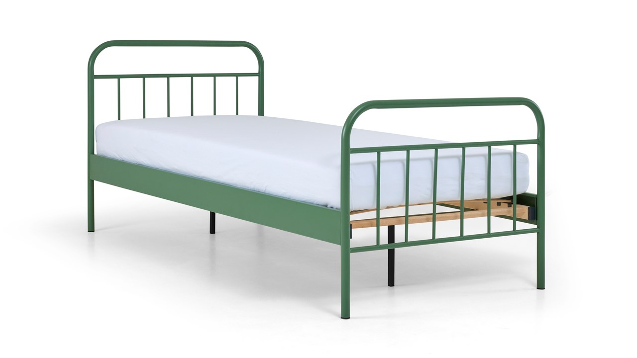 Bed Alex 1-persoons groen