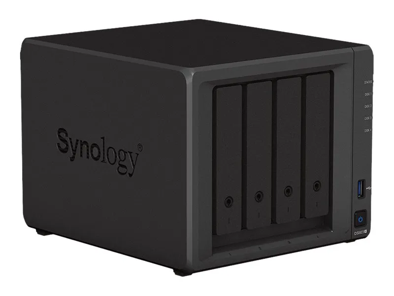 Synology Disk Station DS923  - NAS-server - 4 bays - SATA 6Gb/s / eSATA - RAID 0, 1, JBOD, 5, 6, 10 - RAM 4 GB - Gigabit Ethernet - iSCSI support