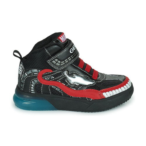 Geox - J GRAYJAY BOY D - Noir / Rouge