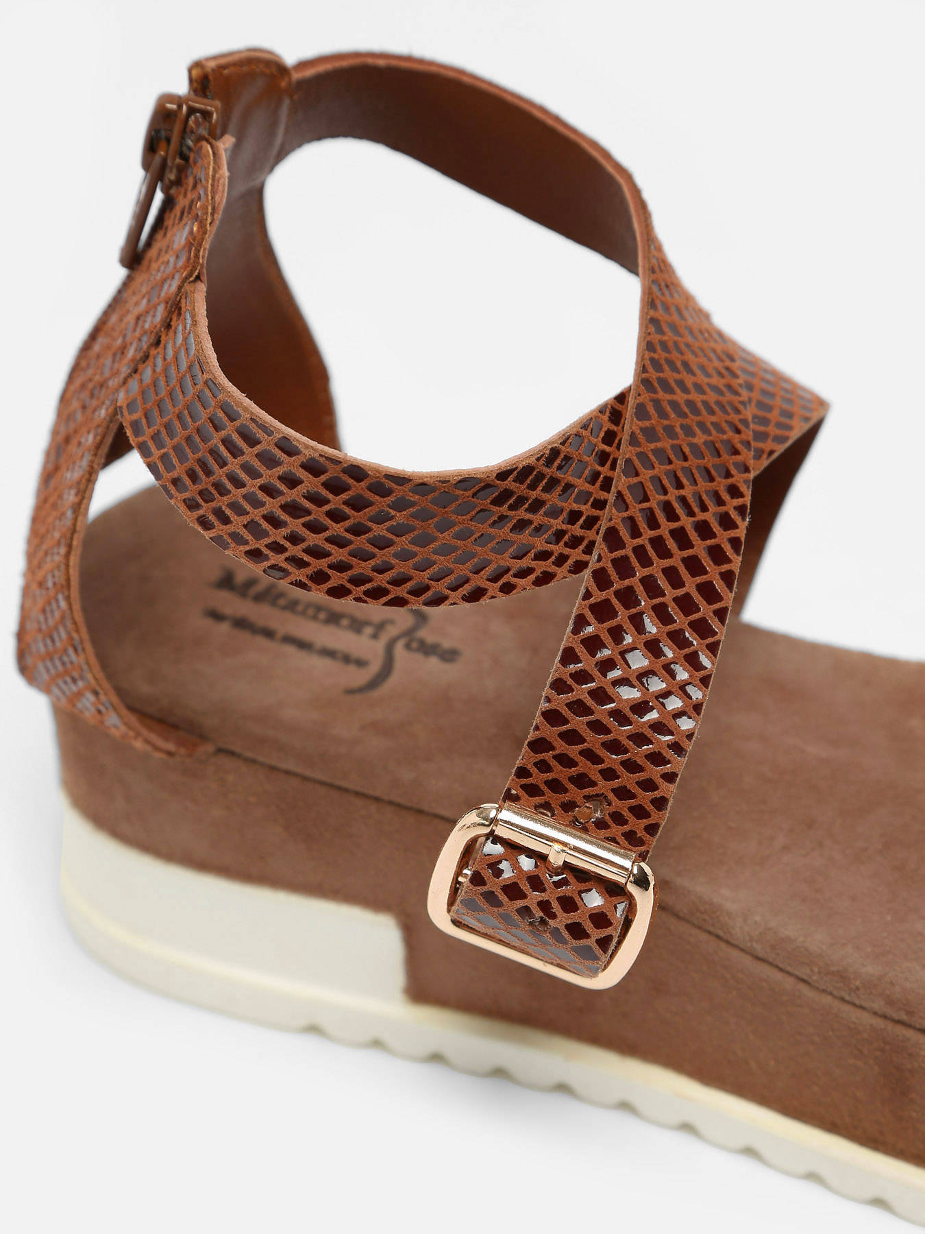 Sandales Nablier en cuir METAMORF'OSE