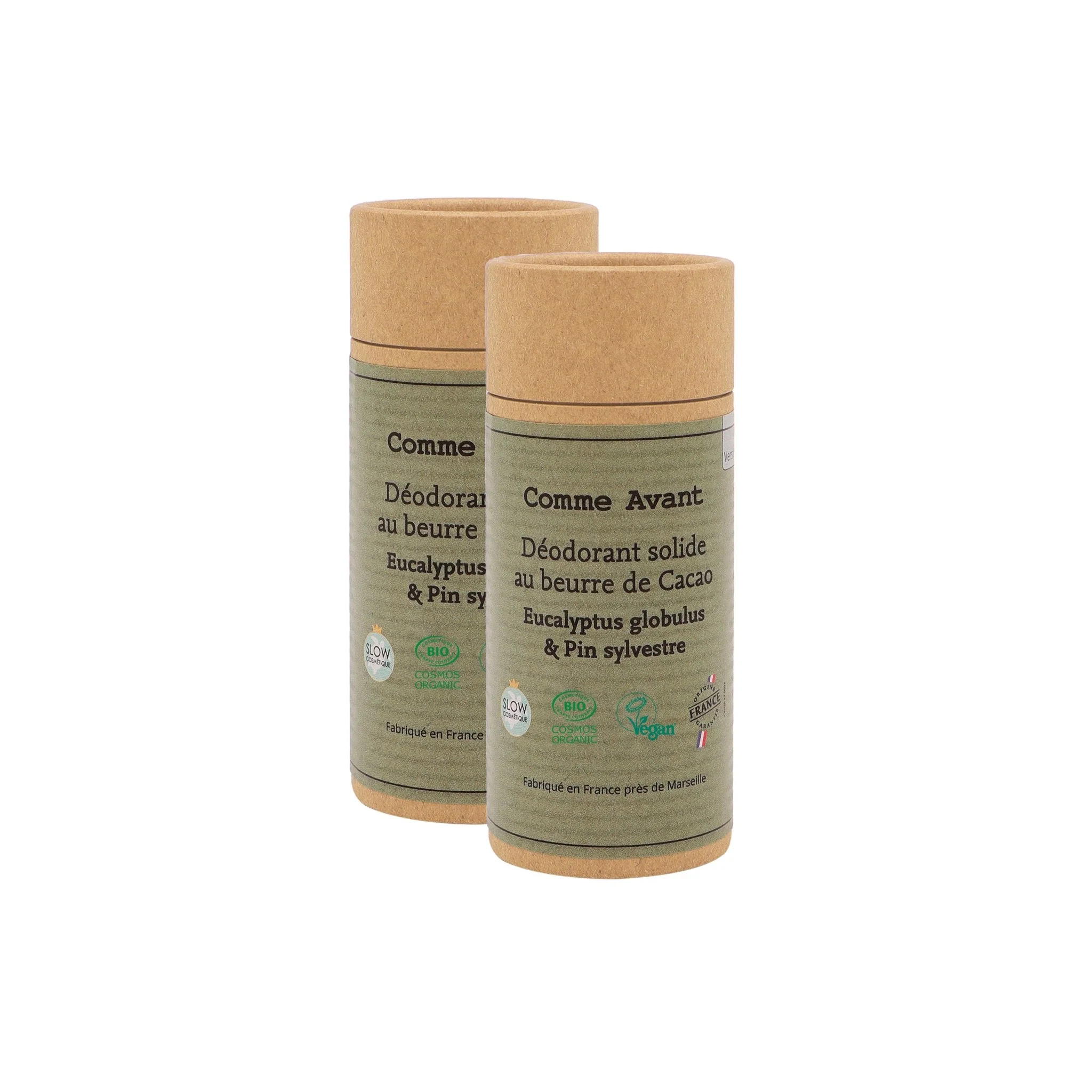 Déodorant solide eucalyptus & pin sylvestre - Version 3 - 1 déodorant - 60g