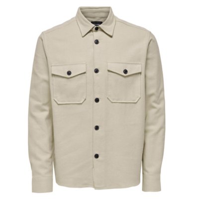 Chemise à manches longues homme Onsmilo Solid ONLY AND SONS