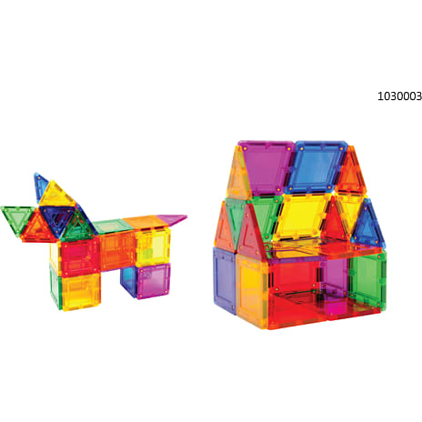Tileblox regnbue sæt med magnetisk plade 30 dele