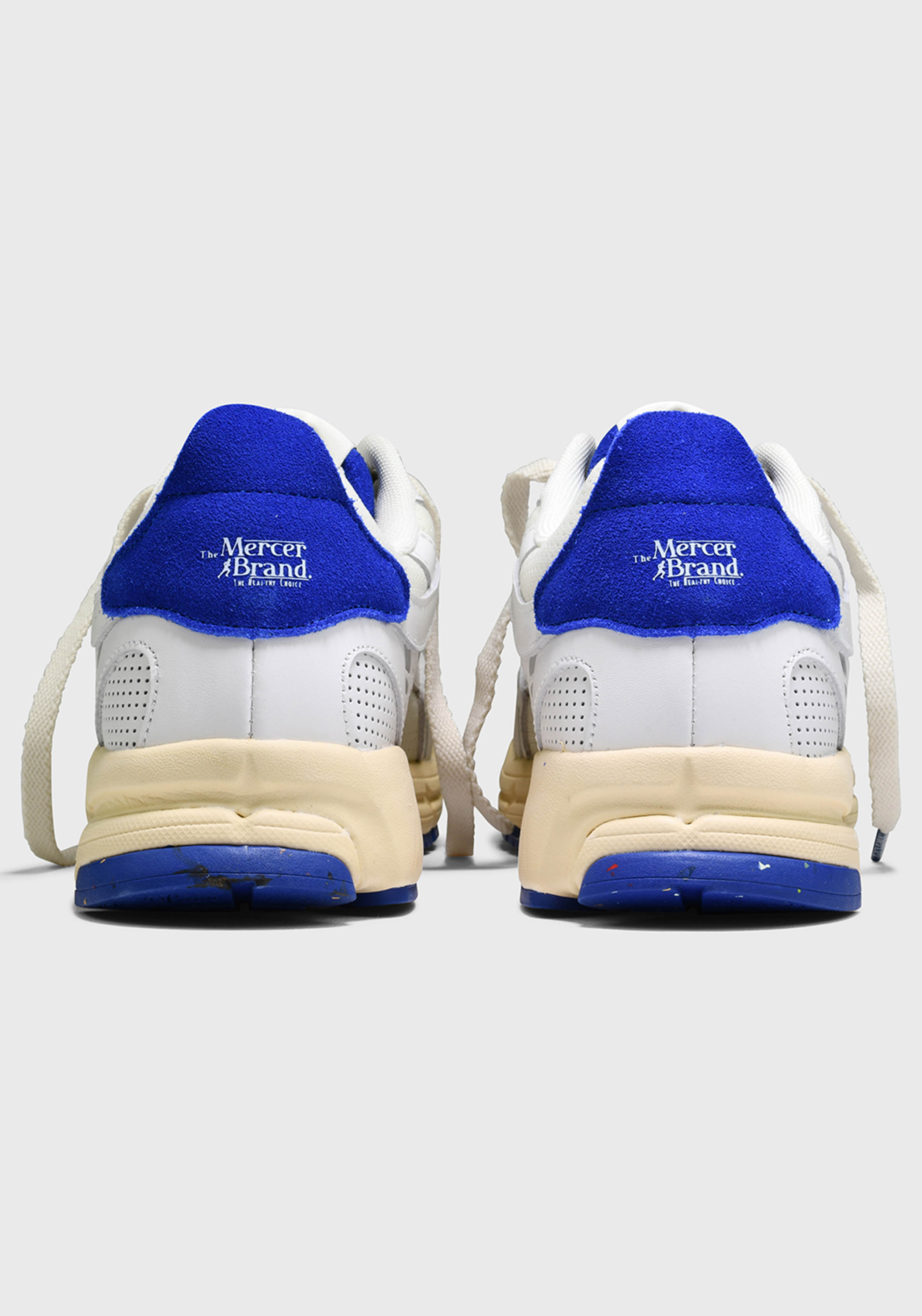 Mercer Sneaker The Re-Run Vintage White Blue