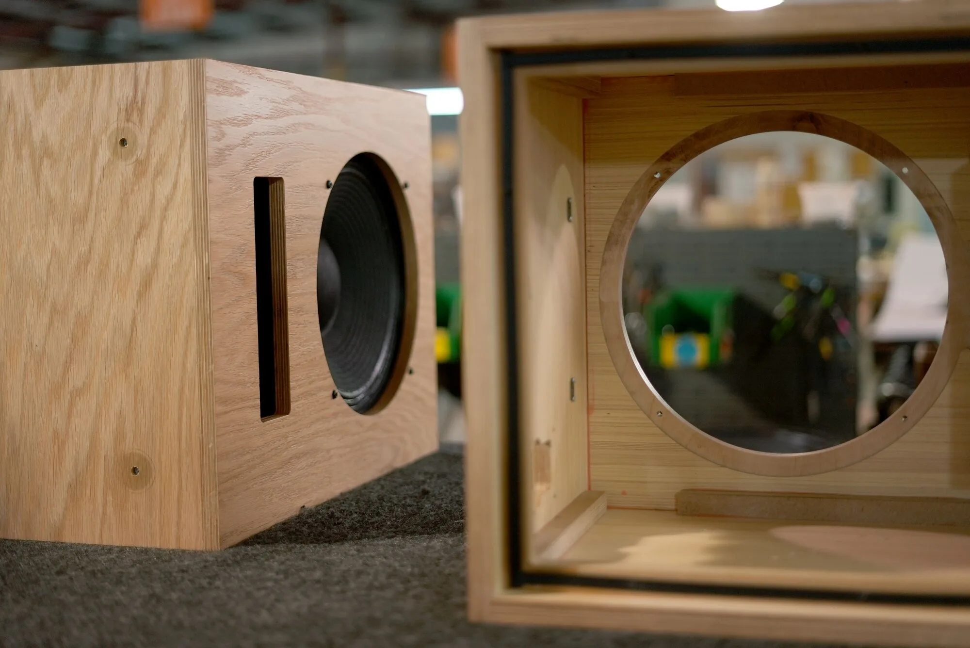 Klipsch Ojas Chêne (la paire) Enceintes colonne