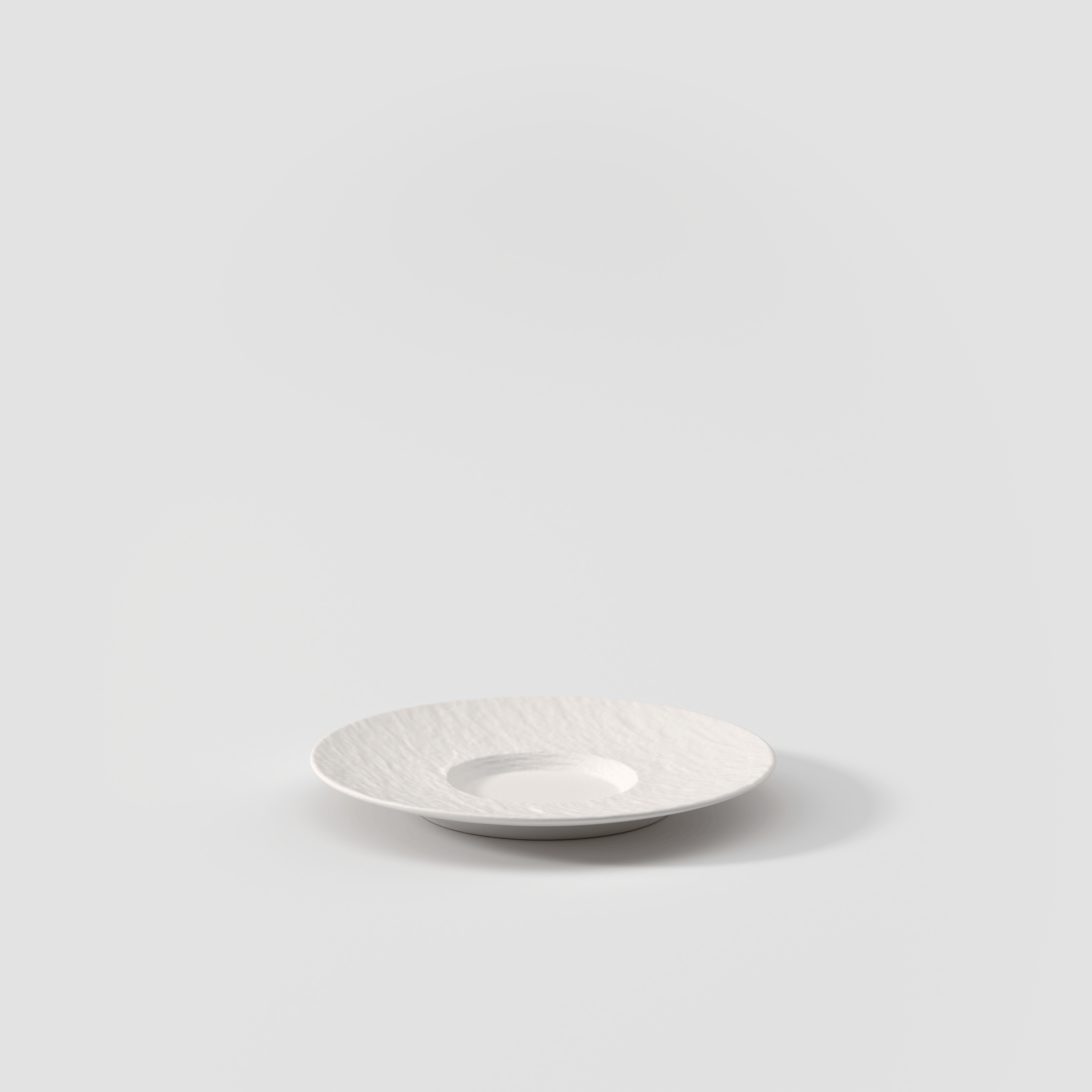 Manufacture Cappuccino cup saucer White, 6.9'', Premium Porcelain