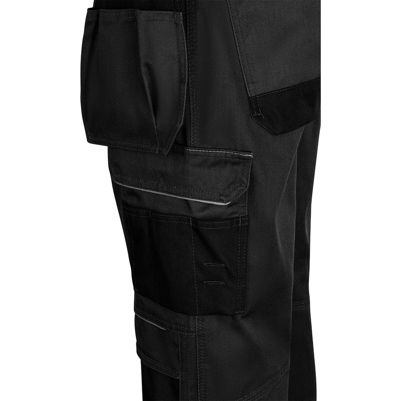 Portwest Urban werkbroek met holsterzakken en kniezakken + gratis kniestukken 54 zwart
