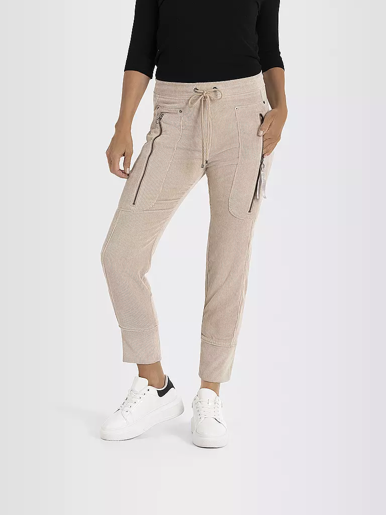 MAC Hose Jogging Fit FUTURE 7/8 beige