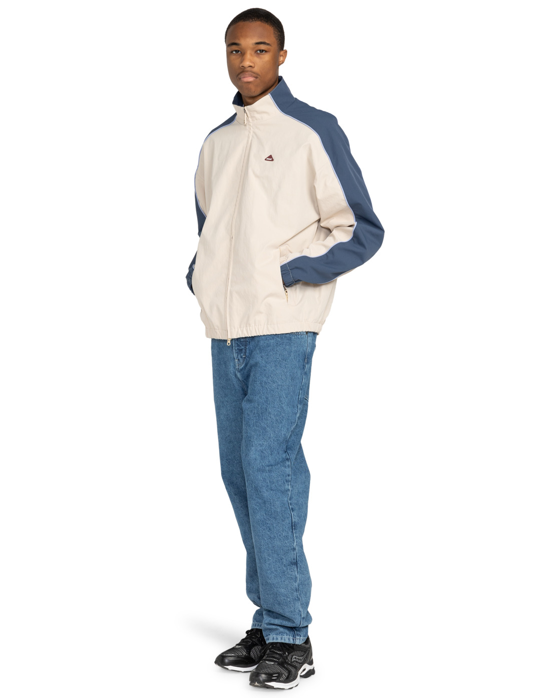 Element Trace Windbreaker Oyster Gray
