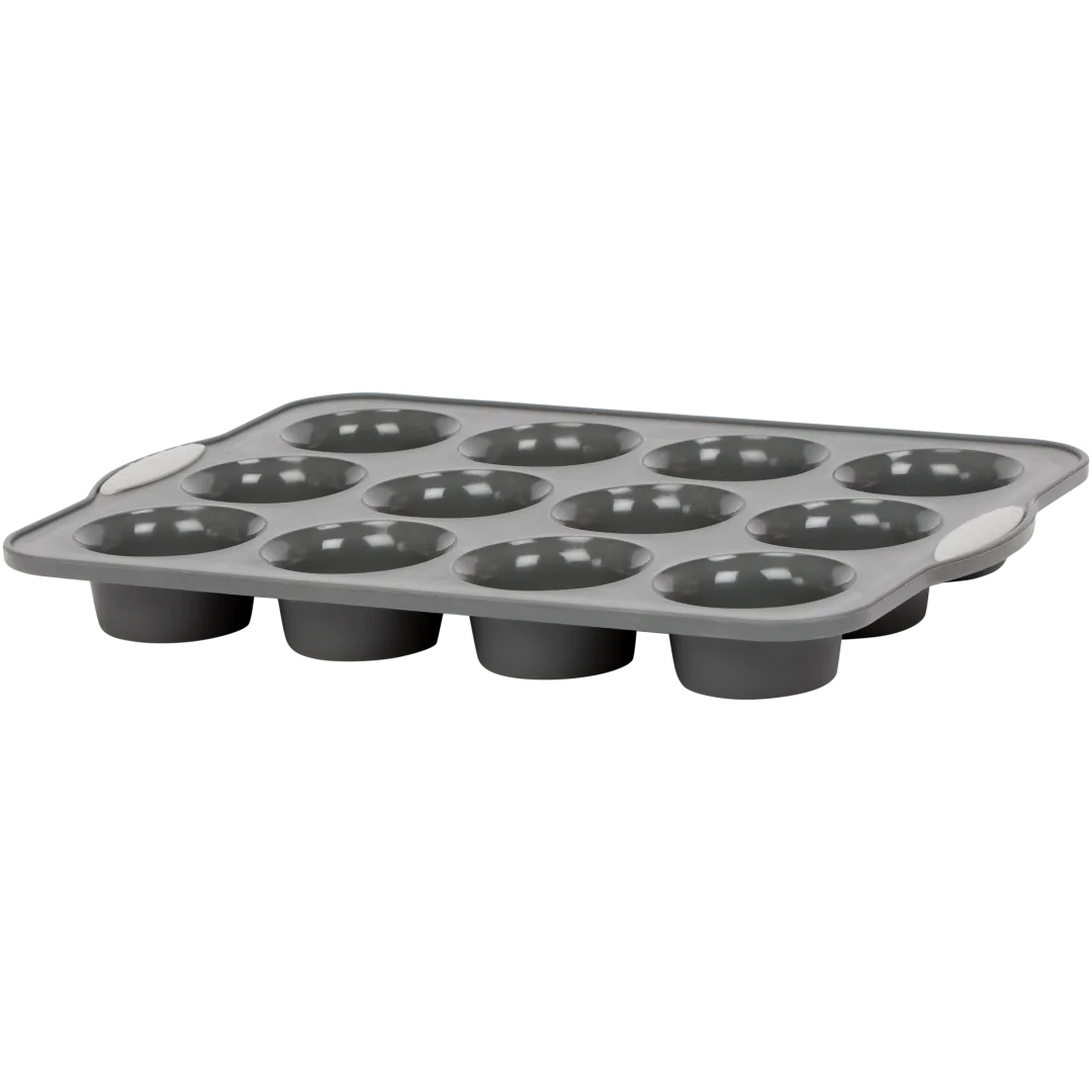 Siliconen cupcakevorm 34 x 24,5 x 3,5 cm | diverse kleuren