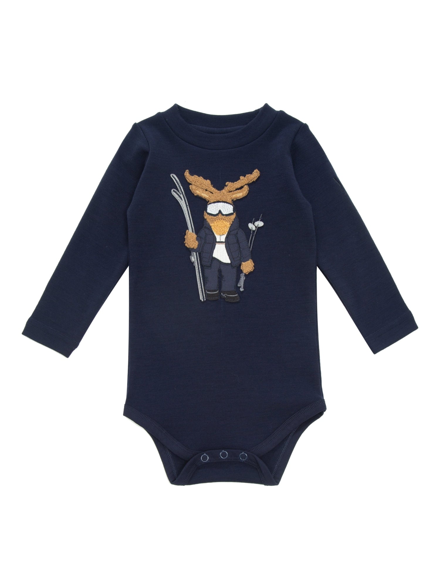 WoolLand Høvringen Body, Baby<br> 100% myk merinoull