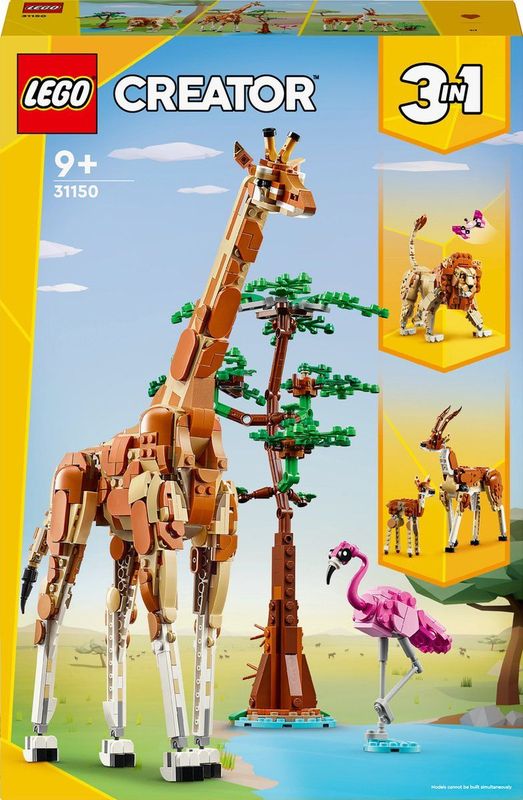 LEGO - Creator 3in1 - Speelgoed - Giraffe - Set voor Kinderen vanaf 9 jaar
