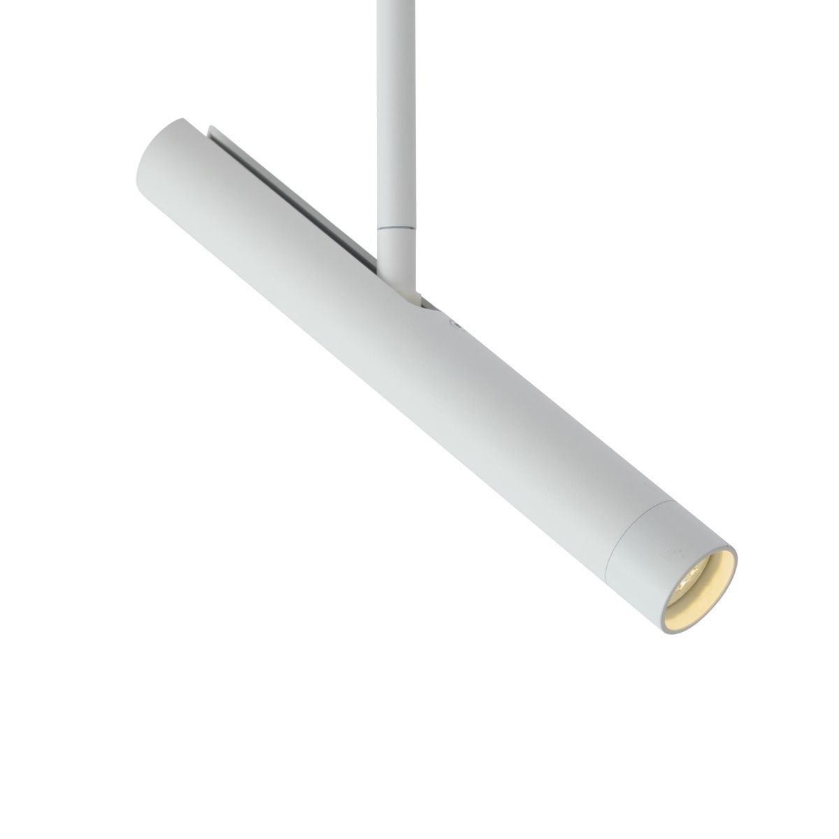 Moderne spot wit voor railsysteem 1-fase - Slimline Avery