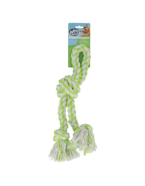 Adori Flostouw Tug 3 Knopen 52 cm - Hondenspeelgoed