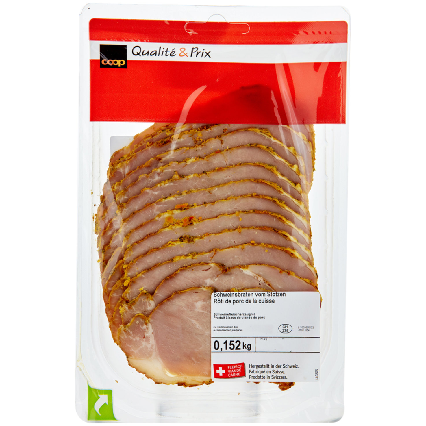 Schweinsbraten geschnitten ca. 150g