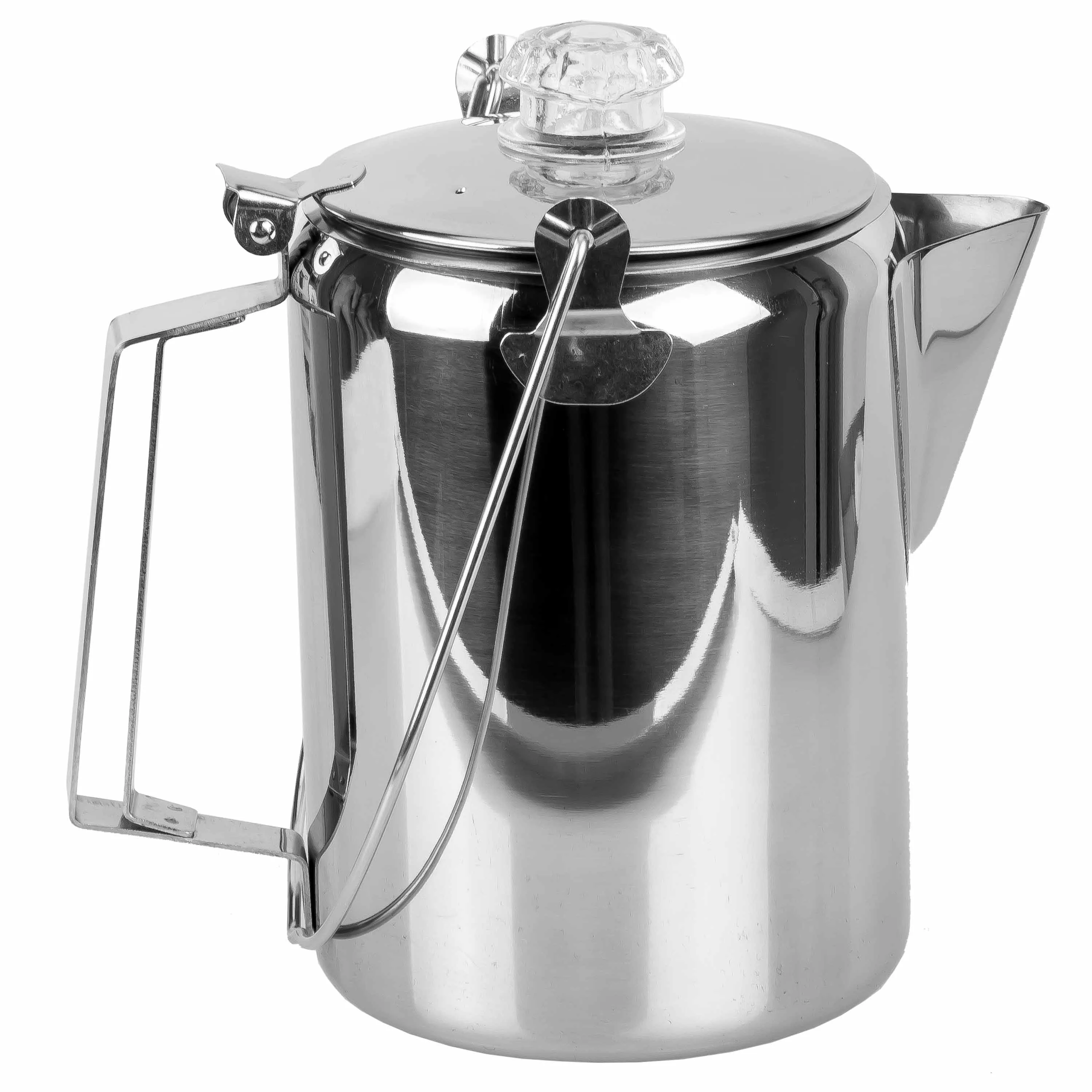 Fox Outdoor -  Fox Outdoor Kaffekanne mit Perkolator Edelstahl