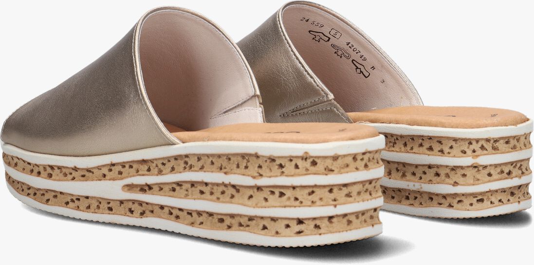 gouden gabor slippers 559