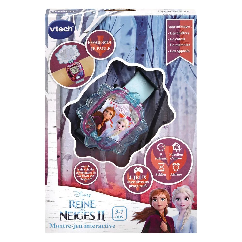 LA MONTRE INTERACTIVE D'ELSA LA REINE DES NEIGES 2