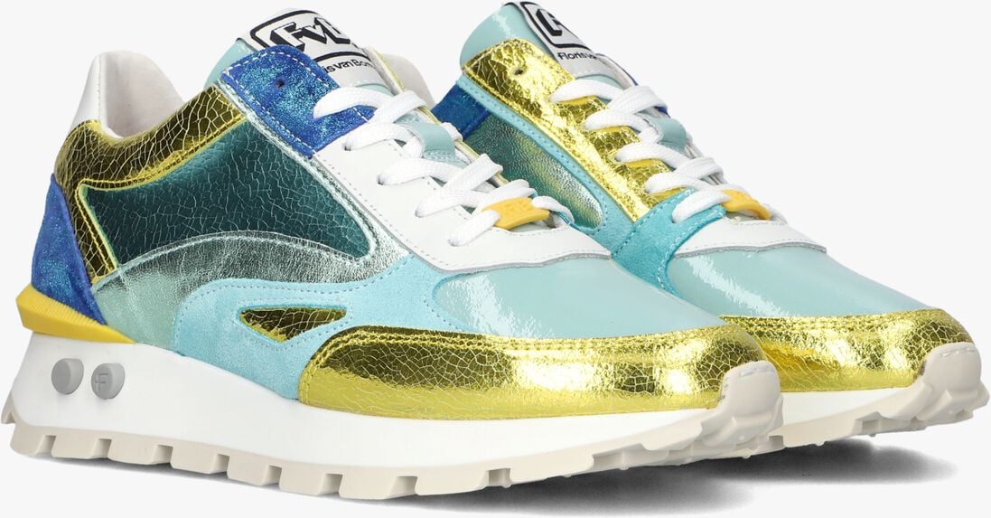 FLORIS VAN BOMMEL gele floris van bommel lage sneakers sfw-10097