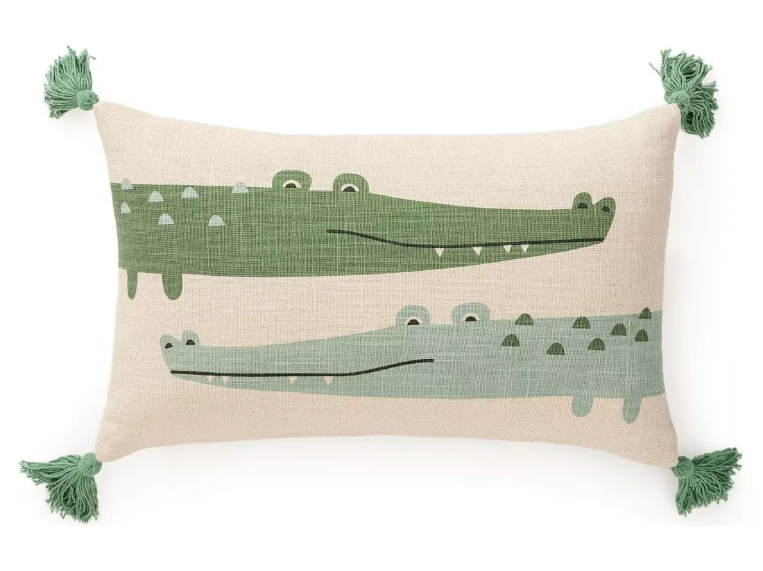 Housse de coussin Savannah Vert 30x50 cm