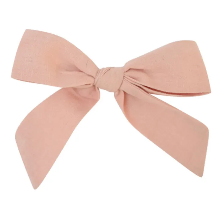 Lililotte Exclusivité Lililotte x Smallable - Chouchou Noeud Billie | Rose pêche