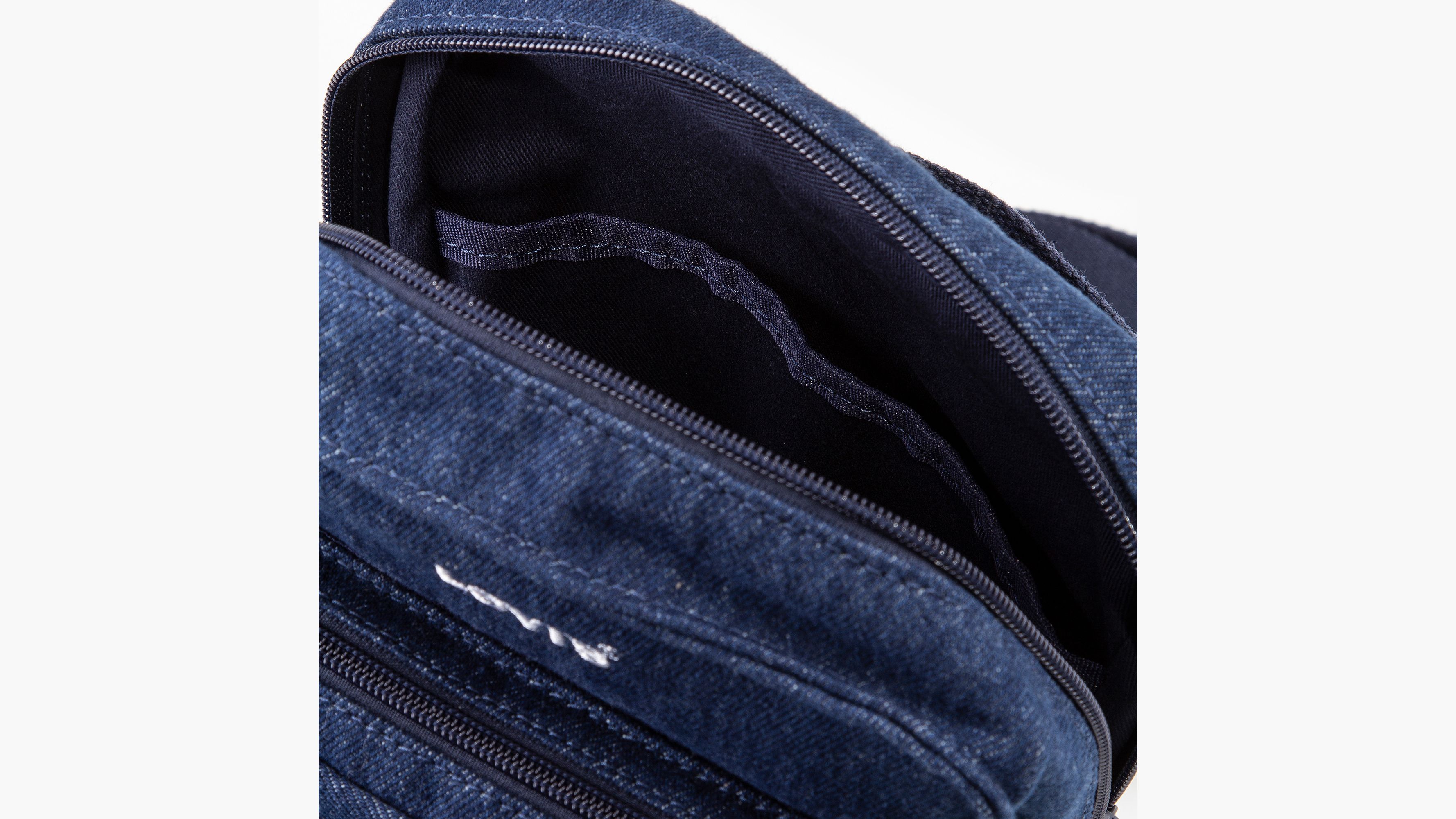 Levi's® sac à bandoulière zippé - Dark Blue - Bleu