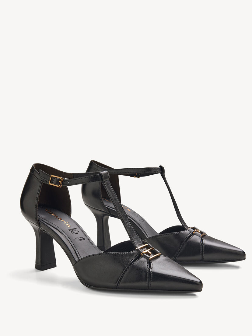 Leren Pumps - zwart