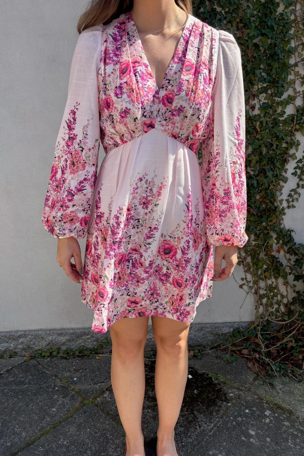 Neo Noir Semila Flower Print Dress 166452