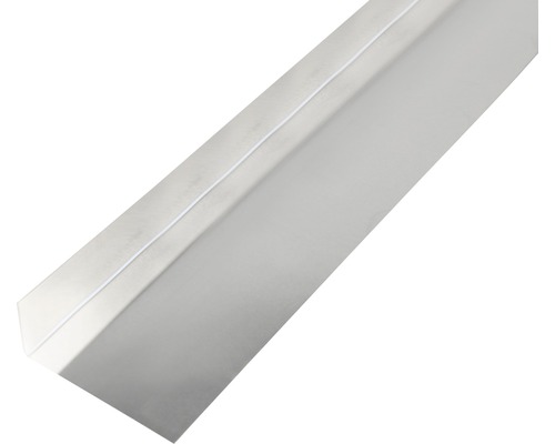 Gladde plaat L-vorm aluminium naturel 68x30 mm, 1 m