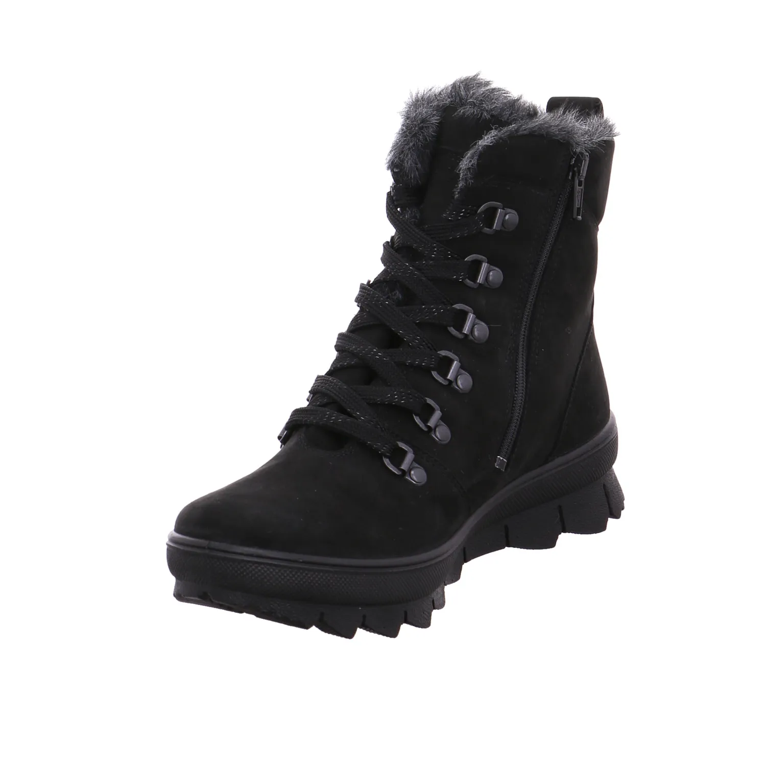 LEGERO Snowboot Schwarz Leder  mit Gore-Tex Membrane