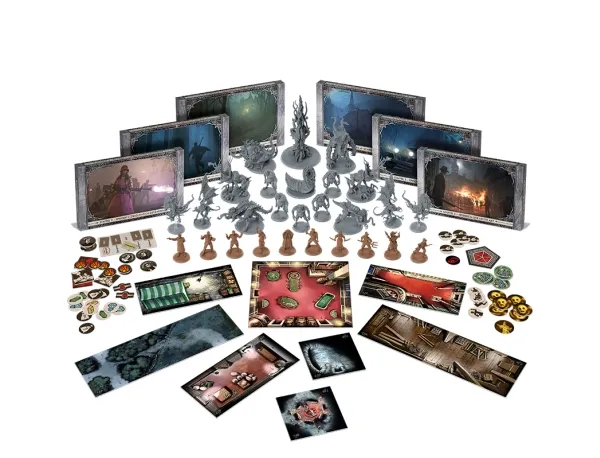 [OUTLET] - Asmodee Cthulhu: Death May Die, Brætspil, Escape, 12 År, 90 min., Familiespil - Spillet er på TYSK