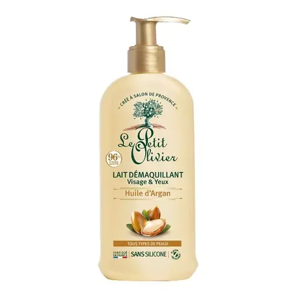 Le Petit Olivier - Lait Démaquillant Visage Et Yeux - Huile d'Argan 200ml