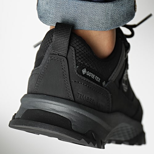 Baskets Lincoln Peak A44DK Black Leather