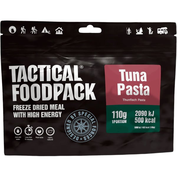 Repas lyophilisé TACTICAL FOODPACK FOODPACK TUNA PASTA 110G
