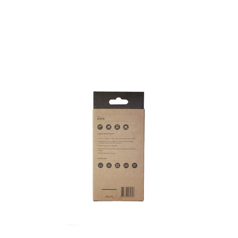 Pochette sécurité 67613 protection RFID 10cm Grey