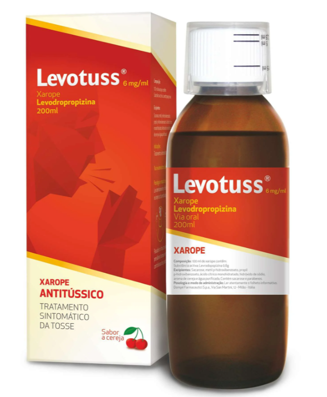 Levotuss, 6 mg/mL-200mL x 1 xar mL