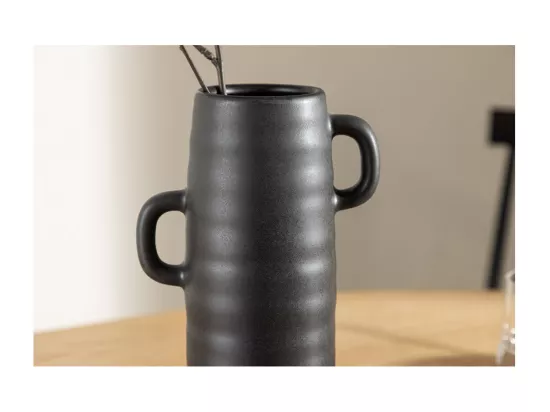 Vase Ondulé en Céramique 