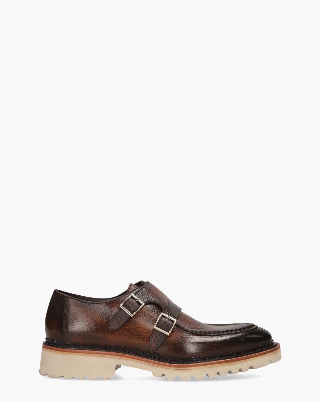 Harris Asiago Donkerbruin Heren Gespschoenen