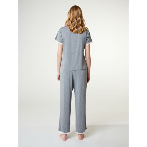 CCDK Jordan Pyjamassæt, Grey Melange, XL