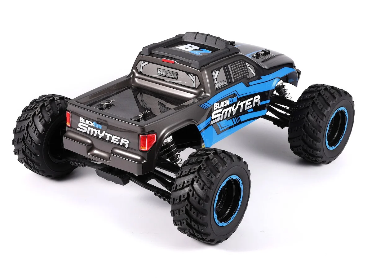 BLACKZON - Smyter MT 1/12 4WD Elektisk Monster Truck - Blå
