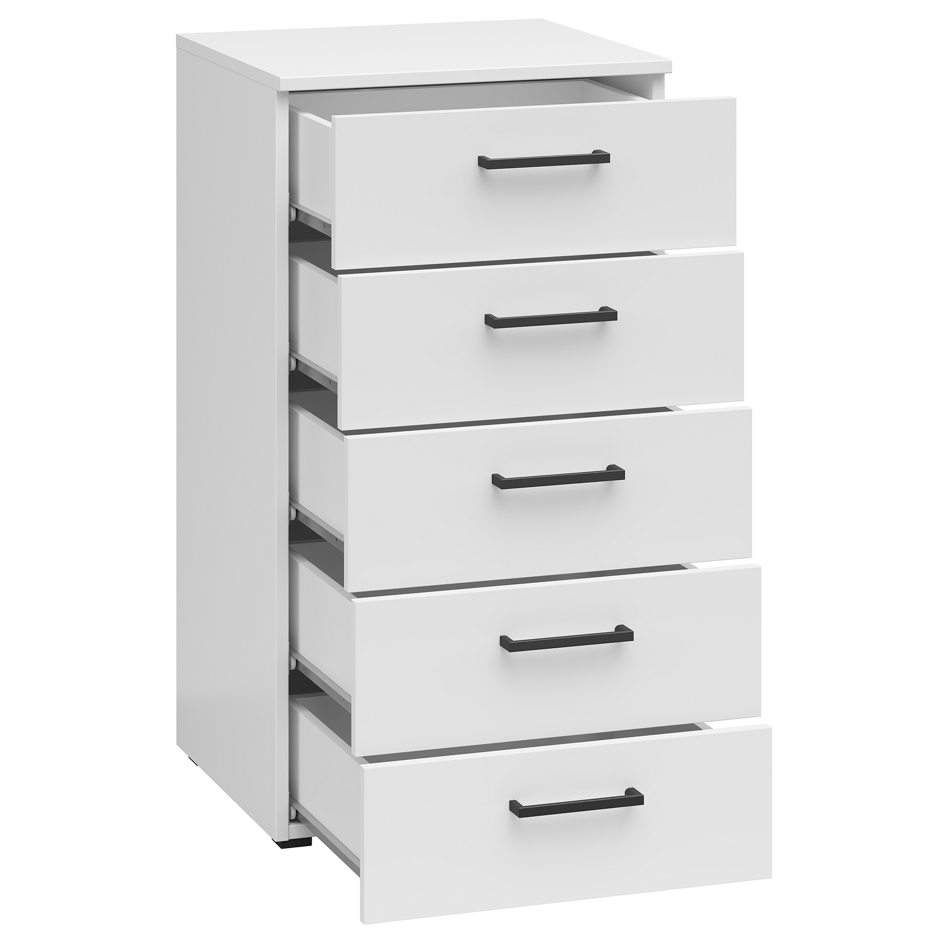 Kommode - weiß - 45 cm breit