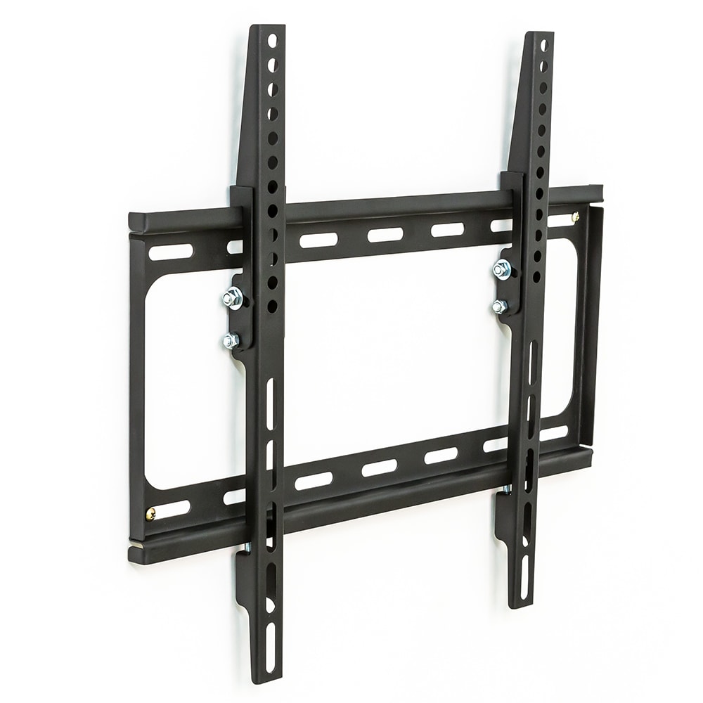 tectake® TV Wandhalterung, für 26 - 75 Zoll (66 - 191 cm), neigbar und stufenlos breitenverstellbar, bis 100 kg